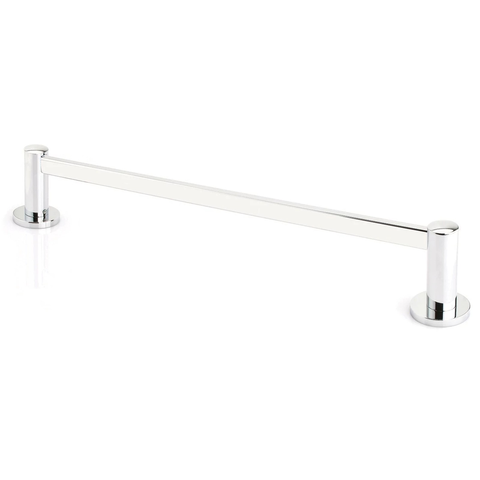 Modern Brass Towel Bar — 18" CTC