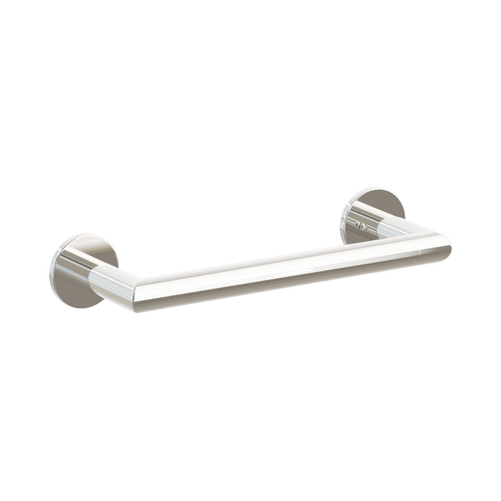 Modern Tubular Brass Towel Bar — 9" CTC