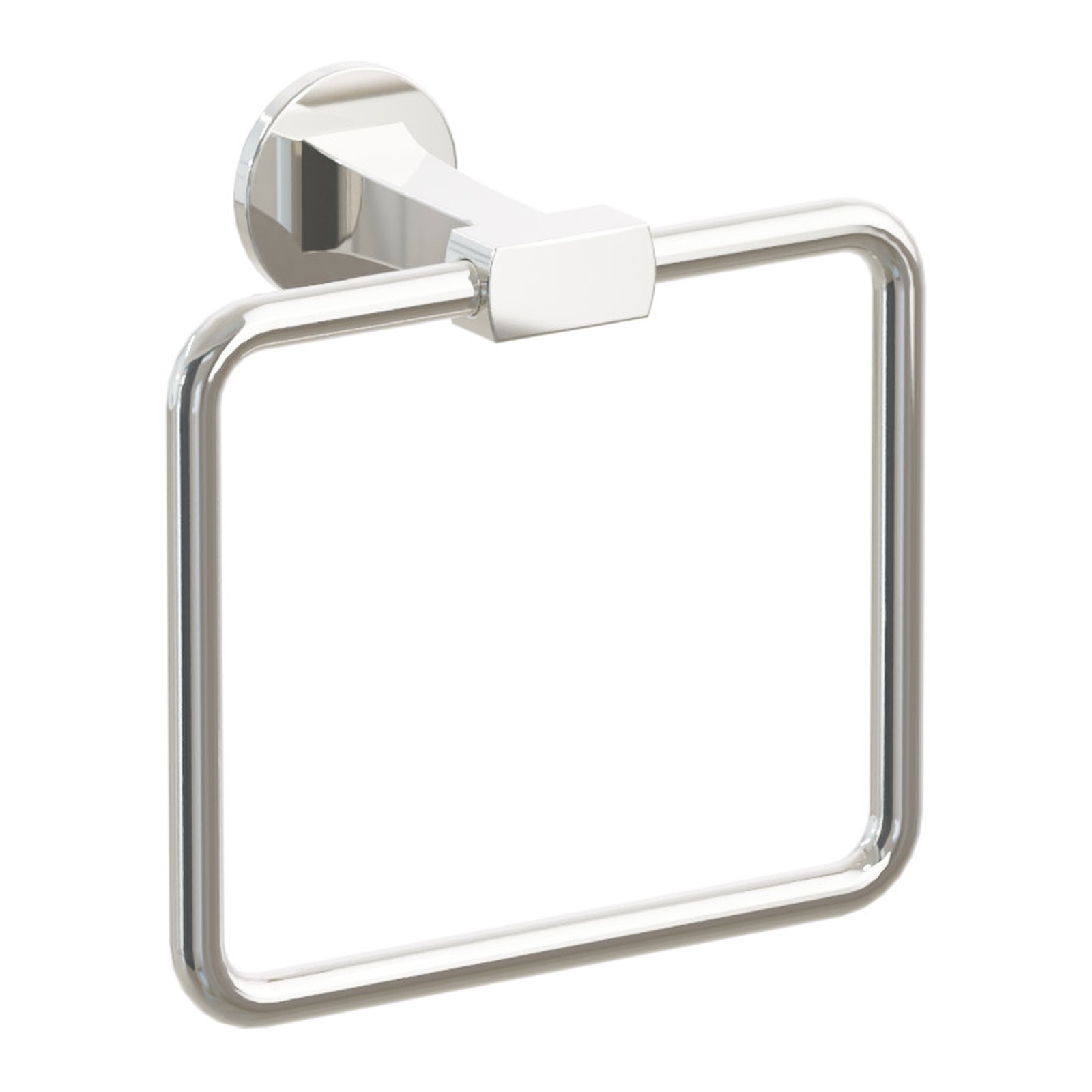 Transitional Flared Brass Towel Bar — 24" CTC